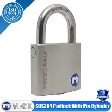 Stainless Steel Pin Tumbler Padlock